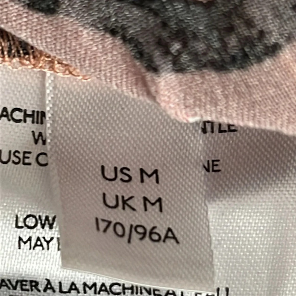 Maeve by Anthropologie Rita Leopard Print Tie Front Tunic in Pink - NEW - Medium - Picture 8 of 10